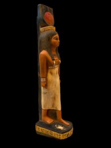 Manifest large Handmade Goddess Hathor Statuette , Statue for the Egyptian Goddess Venus - Image 4