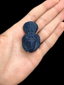 Amulet of Khnum made of Lapis Lazuli - Image 4