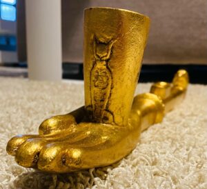 Hand of Heru Incense Holder: Egyptian Offering Tool - Image 4