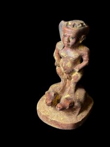 Egyptian Horus Stele Cippus: God Bes Protection Symbol - Image 4