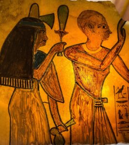 Ancient Egyptian Wall Relief: Handcrafted Egyptian Art - Image 4