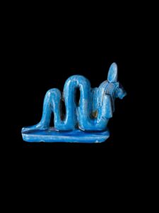 Ancient Egyptian Lion Goddess Sekhmet with Cobra body, Egyptian Goddess Sekhmet statue. - Image 4