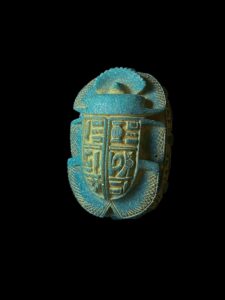 Large Egyptian Scarab, The decorative Good luck scarab in Ancient Egypt. - Image 4