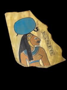 Goddess Sekhmet Wall Relief: Ancient Egyptian Art - Image 4