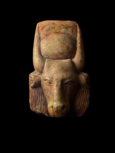 Manifest Handmade Goddess Hathor Statuette , Statue for the Egyptian Goddess Venus - Image 4