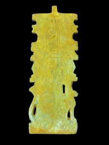 Egyptian Djed pillar symbol of God Osiris and God Osiris wall hanging. Egyptian wall art. with Goddess Bastet and Egyptian Baboon - Image 4