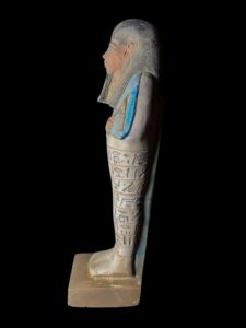 Hand Carved Stone Ushabti Statue - Egyptian Replica Artifact - Image 4