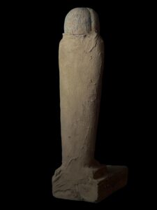 Handcarved Basalt Queen Statue: Rare Ancient Egyptian Decor - Image 4
