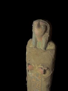 Basalt Egyptian God Horus Statue: Falcon God of the Sky - Image 4