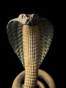 Ancient Egyptian Uraeus cobra statue, snake gifts for Snakes lovers - Image 4