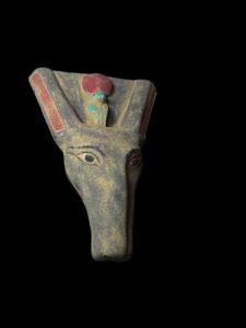 Handcrafted God Seth Statue: Authentic Egyptian Decor - Image 4