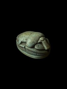 Egyptian Scarab, The decorative Good luck scarab in Ancient Egypt. - Image 4