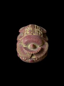 Egyptian Scarab, The decorative Good luck scarab in Ancient Egypt. - Image 4