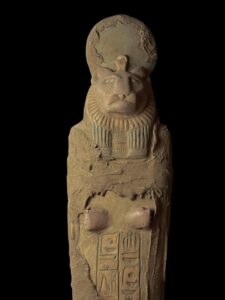 Goddess Sekhmet statue made in Egypt from Solid stone - Image 4