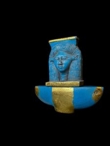 Manifest Handmade Goddess Hathor Statuette , Statue for the Egyptian Goddess Venus - Image 4