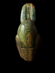 Flame Stone Anubis Statue: Egyptian God of Afterlife - Image 4