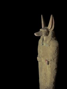 Basalt Stone Anubis Statue: Egyptian God of Afterlife - Image 4