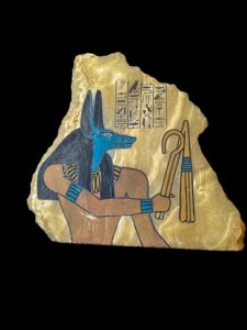 Anubis Wall Relief: Large Ancient Egyptian Wall Hanging Art - Image 4