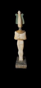 Basalt Stone Egyptian God Osiris Statue - Image 4