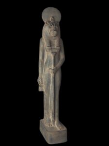 Goddess Sekhmet statue made in Egypt from Solid stone - Image 4