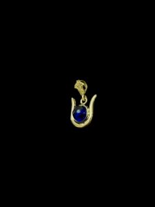 Goddess Hathor horn Amulet - Authentic Egyptian Craftsmanship - Spiritual Protection & Empowerment - Hathor pendant necklace. - Image 4