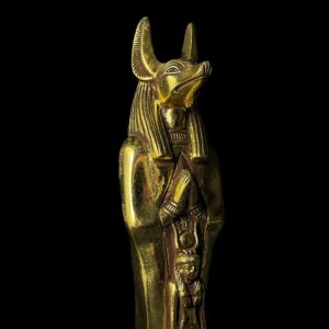 Egyptian God Anubis Statue: Jackal Collectible Figurine - Image 4