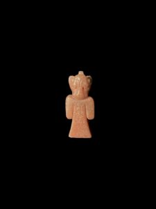 Rose Quartz Goddess Sekhmet Pendant: Hand-Carved Egyptian Amulet - Image 4
