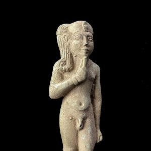 Harpokrates Statue: Horus the Child, Egyptian God Replica - Image 4