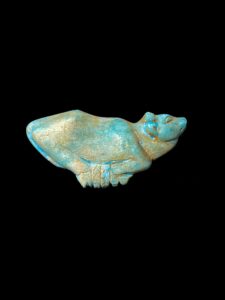 Egyptian Cattle Statue: Ancient Branding Scene, Porcelain Farmer Gift - Image 4