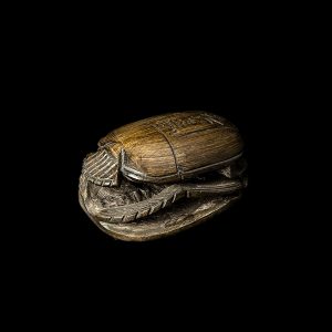 Sandalwood Egyptian Scarab Beetle: Good Luck Symbol - Image 4