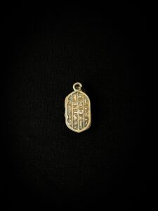Silver Egyptian Scarab Pendant Necklace: Turquoise Good Luck Charm - Image 4