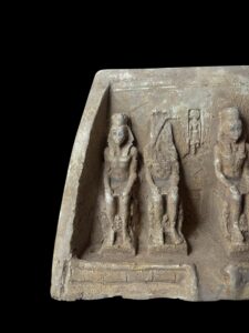 Stone Abu Simbel Temple Replica: Egyptian Decor with Eye of Horus - Image 4