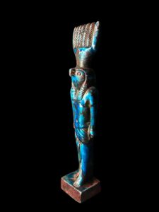 Rare Egyptian God Horus Statue: Falcon God of the Sky - Image 4
