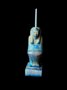 Ma'at Stone Statue: Egyptian Goddess of Justice - Image 4