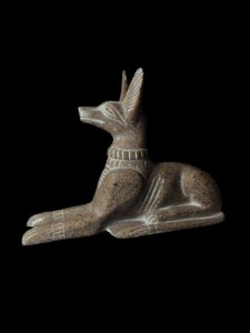 Large Jackal God Anubis statue made in Egypt, Egyptian Anubis sculpture. - Image 4