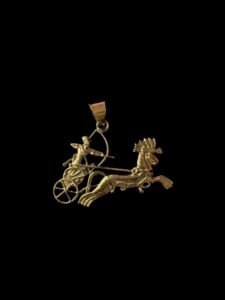 Ramses II Chariot Necklace: Battle of Kadesh Amulet - Image 4