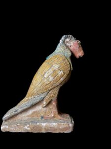 God Amun Head with BA bird Body statute - Image 4