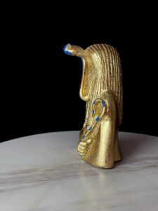 Ancient Egyptian Replica Artifact for Cobra Goddess ,Spiritual Protection Statue, Goddess Meretseger figurine. - Image 4