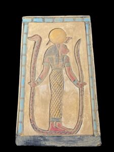 Lioness Goddess Tefnut carved on old Stone - Image 4