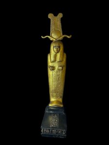 Egyptian Ptah-Sokar-Osiris Statue: Ancient Egypt Replica Artifact - Image 4