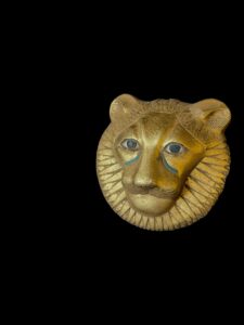 Egyptian Goddess Sekhmet Wall Hanging Statue - Image 4