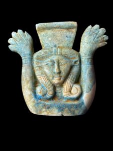 Manifest Handmade Goddess Hathor Statuette , Statue for the Egyptian Goddess Venus - Image 4