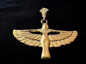 Goddess Isis Pendant, Divine Isis Amulet, For Inner Strength and Wisdom, Ideal Gift for Spiritual Seekers, Made in Egypt - Image 4