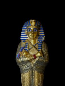 Egyptian King Tutankhamun Wall Hanging Statue - Image 4