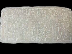 Ancient Egypt Judgment Day Wall Relief: God Anubis - Image 4