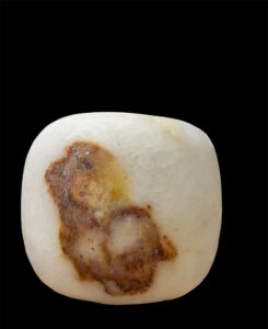 Handcarved Egyptian Alabaster Bowl: Glowing Stone Decor - Image 4