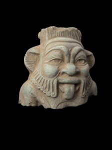Hand-Carved God Bes Statue: Egyptian Art Home Decor - Image 4
