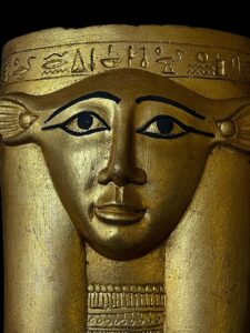 Manifest Handmade Goddess Hathor Statuette , Statue for the Egyptian Goddess Venus - Image 4