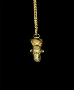 Goddess Hathor Amulet - Authentic Egyptian Craftsmanship - Spiritual Protection & Empowerment - Hathor pendant necklace. - Image 4