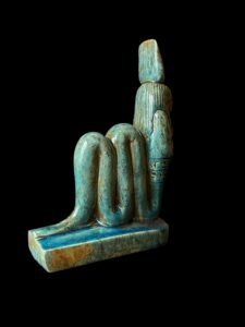 Hathor Cobra Goddess Statue: Egyptian Protection Artifact - Image 4